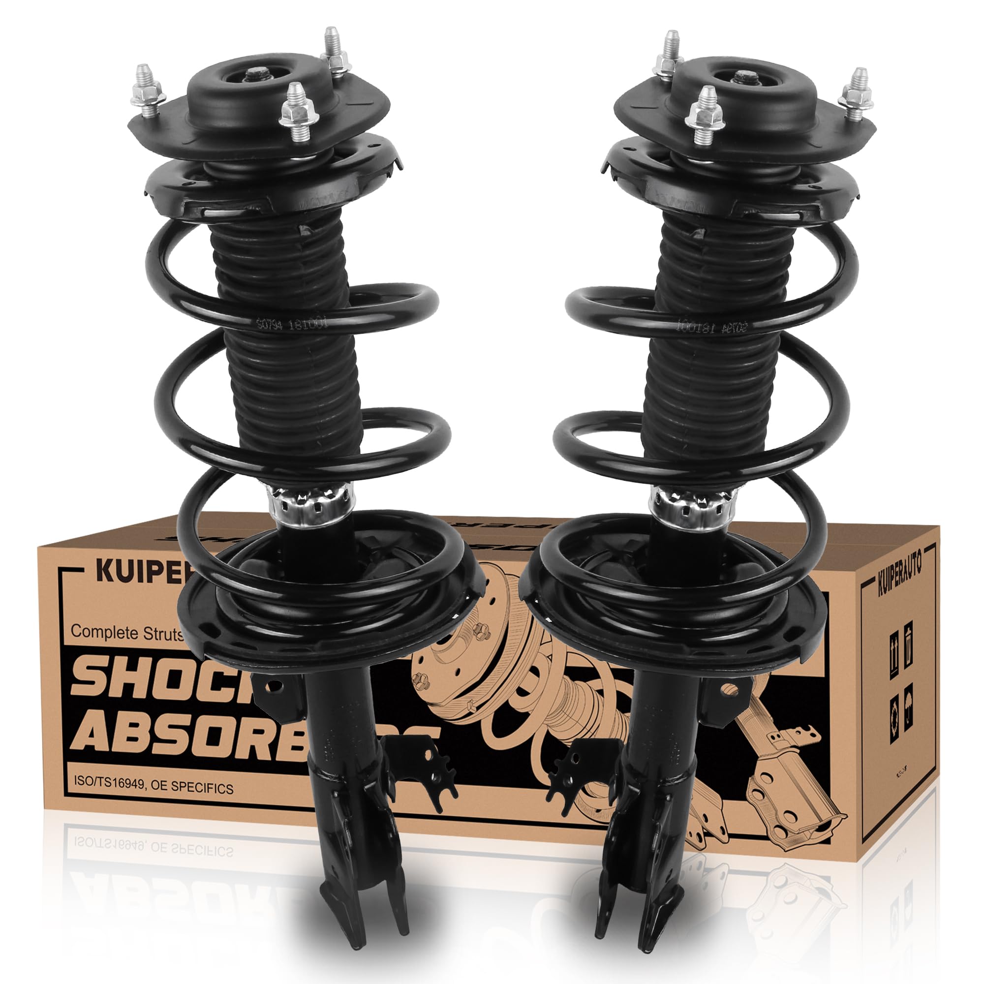 Amazon.com: KUIPERAUTO 1333375L 1333375R Complete Front Struts